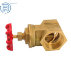 Brass Gate Valve DN65 NPT Female Thread for Water Gas Fuel Flow Control (2-1/2")