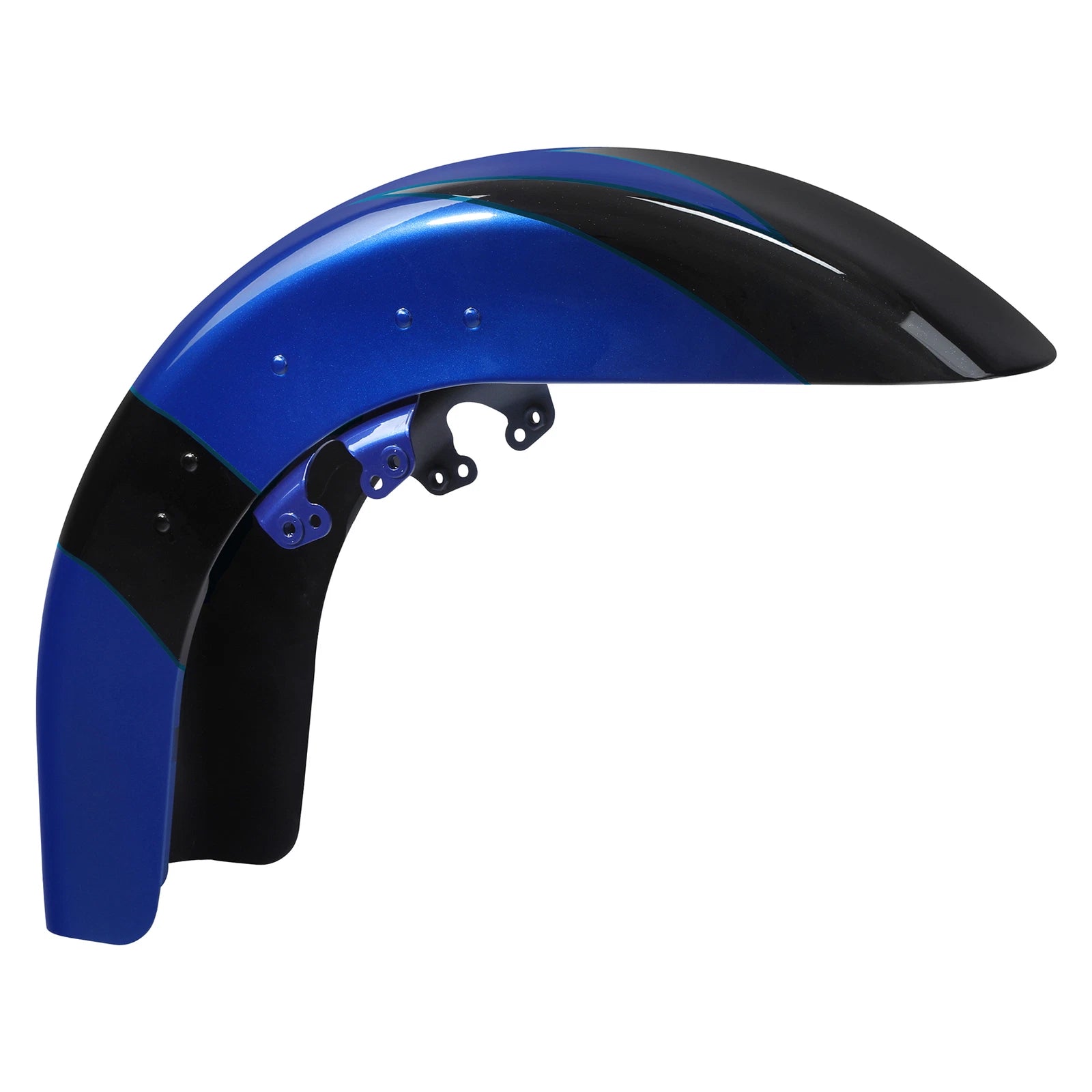Front Fender for Harley Street Road Glide (2014–2024) Candy Cobalt/Indigo Ink