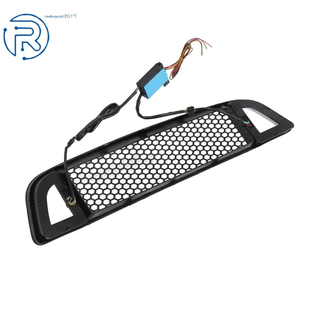 Front Bumper Upper Grille with DRL LED Light for Ford Mustang (2013-2014)