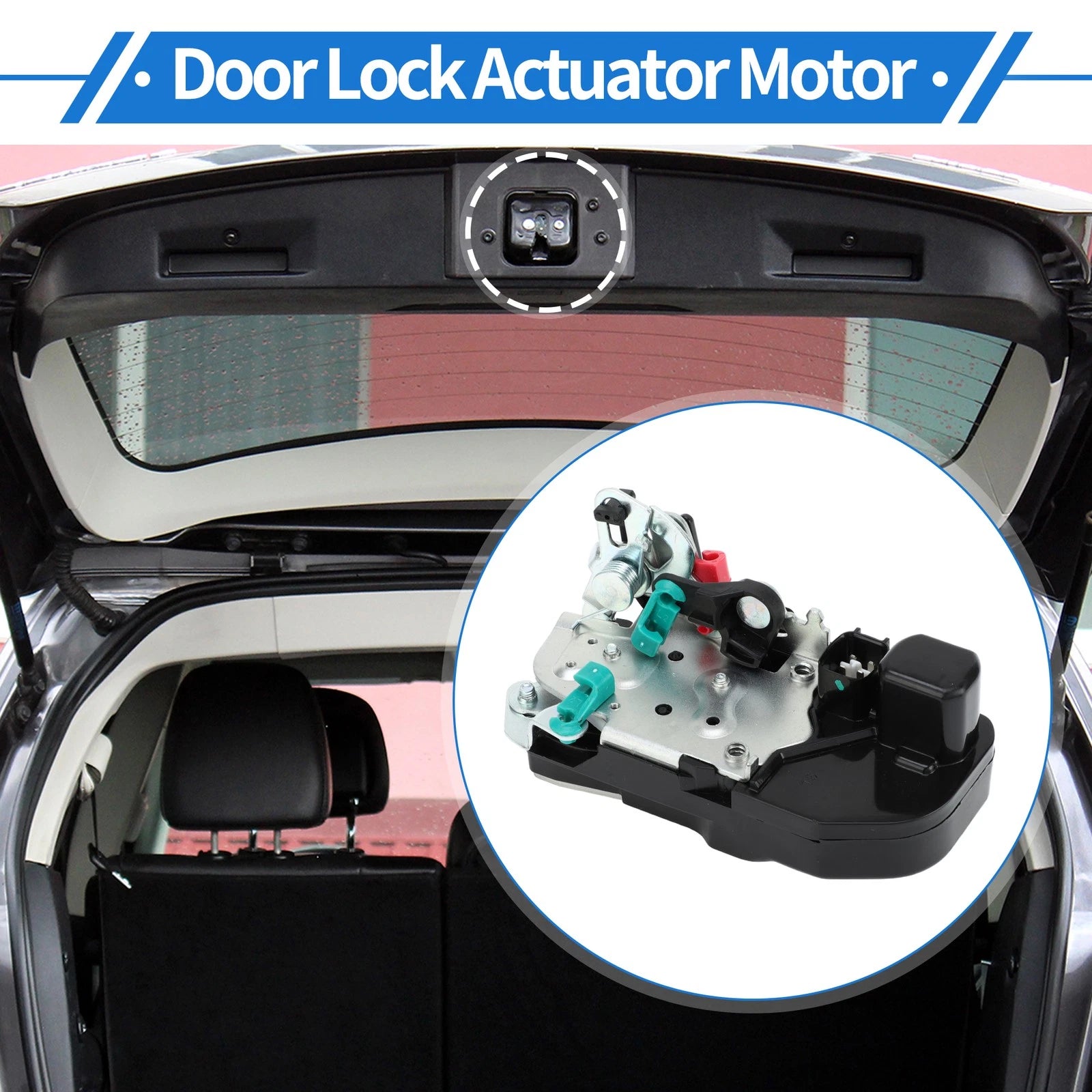 Rear Liftgate Door Lock Actuator for Dodge Ram 1500 (2003–2008) No. 55276795AB
