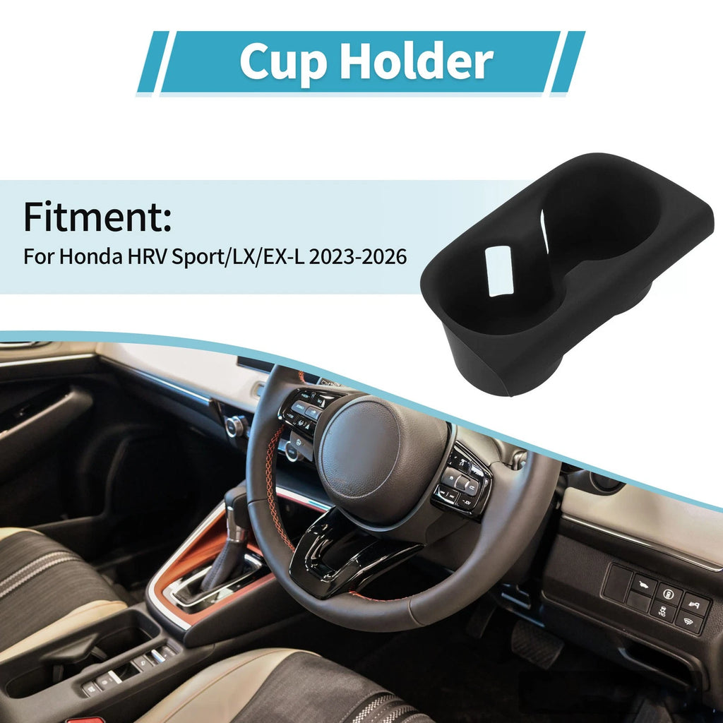 Center Console Cup Holder Organizer for Honda HR-V (2023–2026) ABS