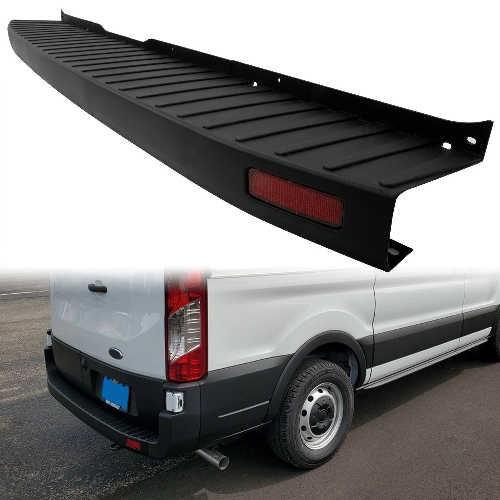 Rear Bumper Cover Top Pad for Ford Transit Pass Van 150 250 350 (2015–2024)