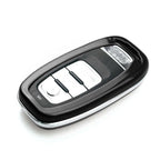 Remote Smart Key Fob Case Glossy Black Shell Protector for Audi A3 A4 A5 A6 A8 (1997-2024)