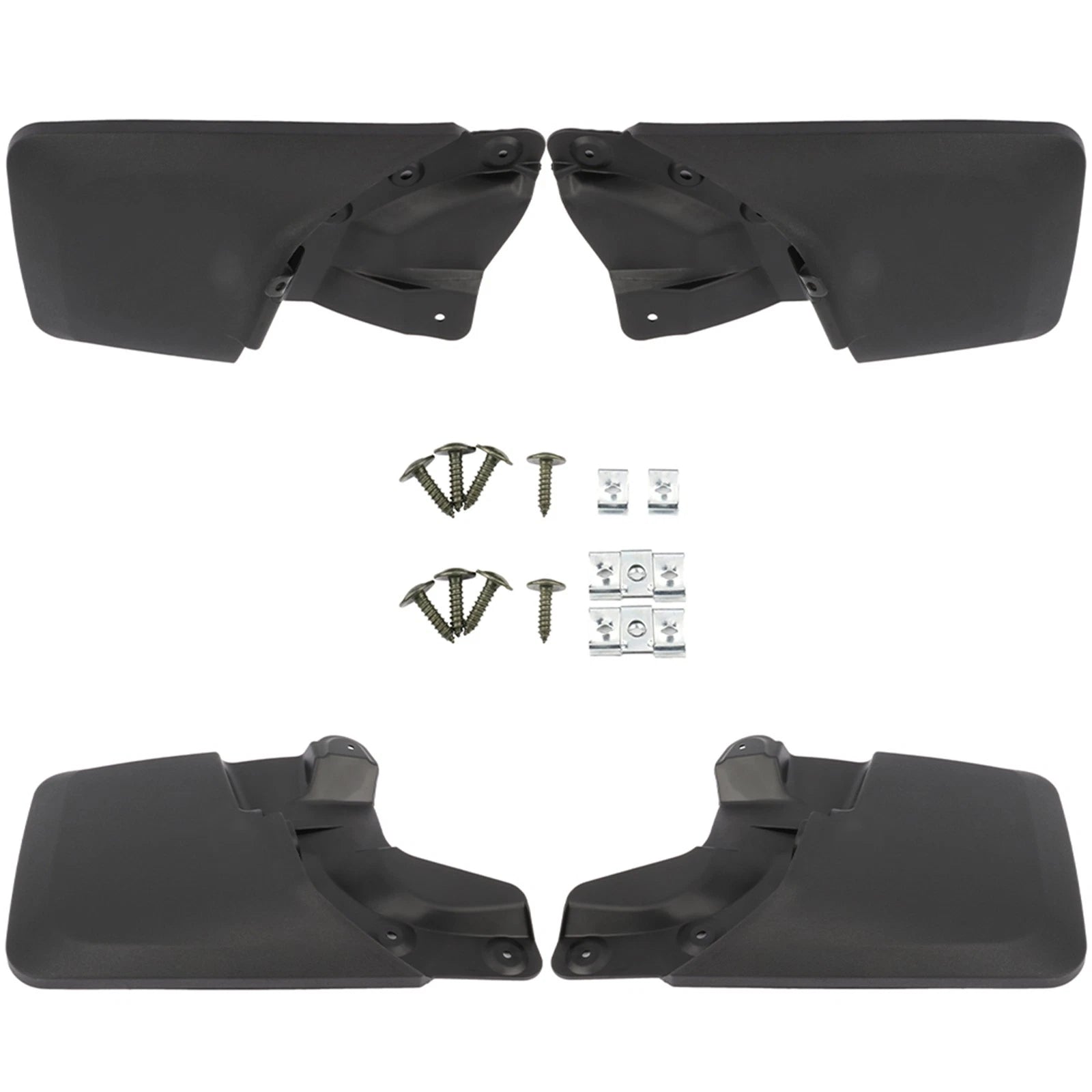 Set of 4 Fender Mud Flaps for Toyota Tacoma (2016–2018)