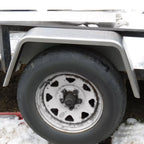 Square Trailer Fenders for Utility Cargo Trailer (14" - 16" Tires) Pair