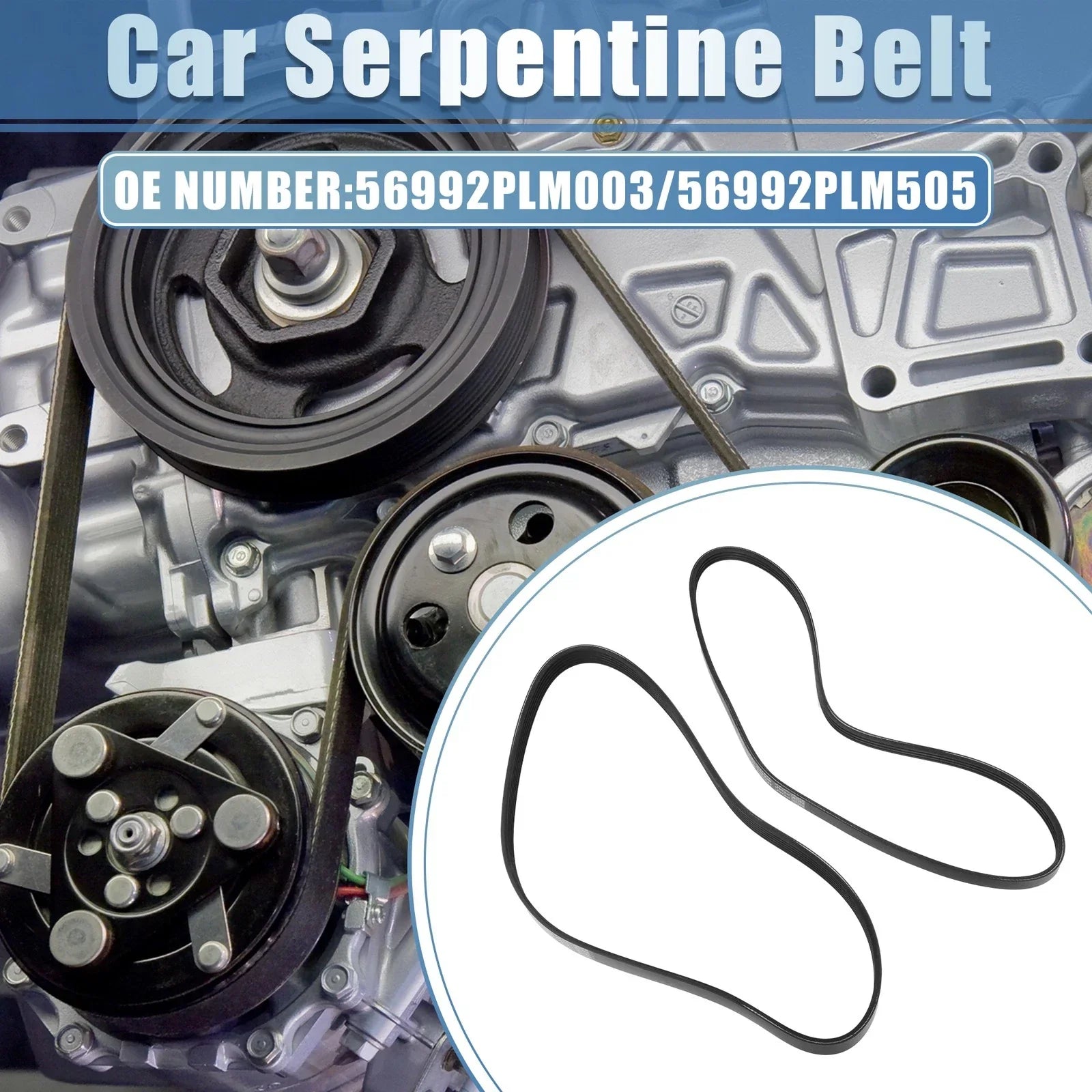 Serpentine Belt Set for Honda Civic (2001-2005)