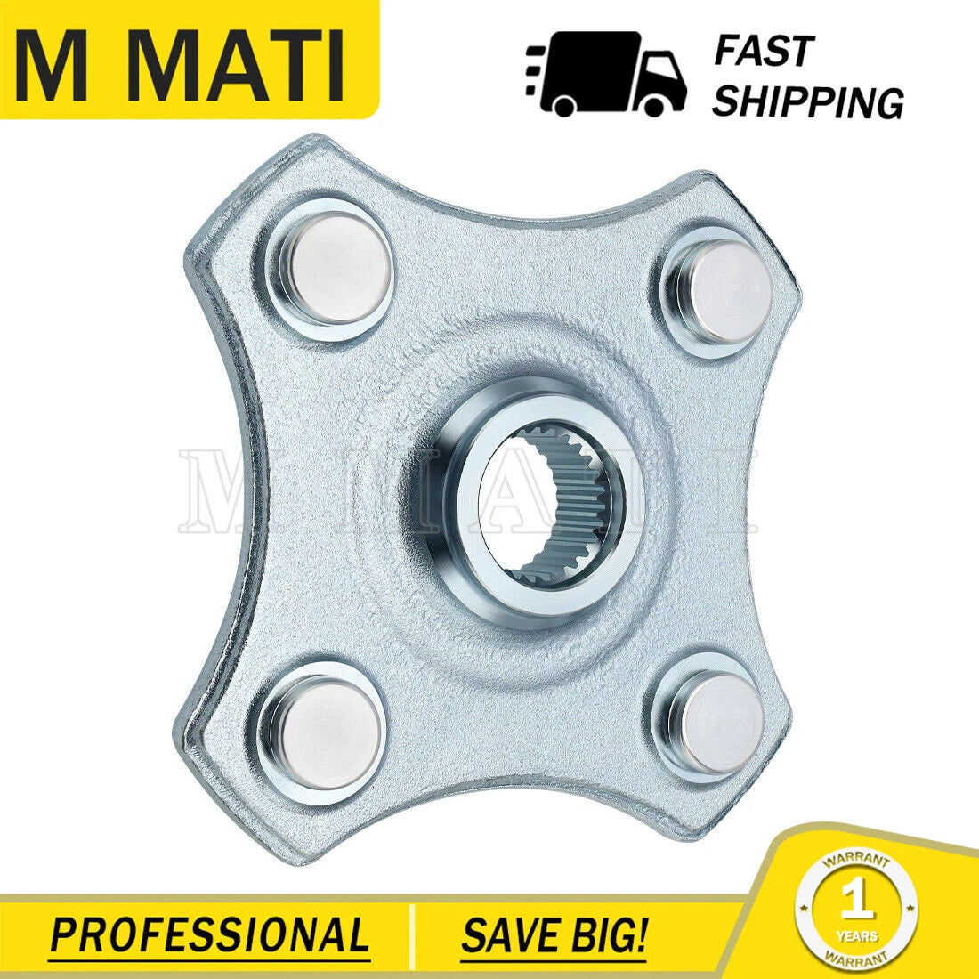 Rear Wheel Hub for Arctic Cat Alterra 400 425 450 500 550 570 650 700 (2014–2023)