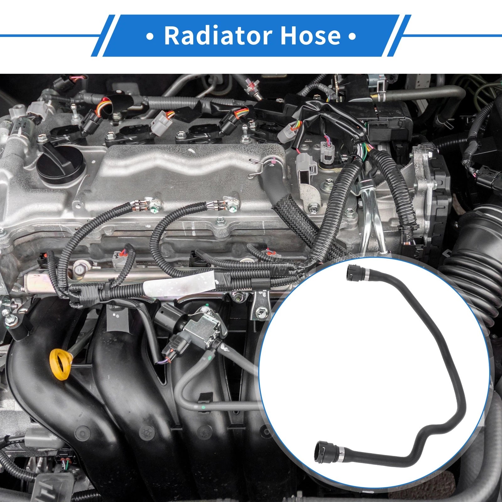 Radiator Hose for BMW 3 Series E46 316i 316Ci (1998–2006) No. 11531436411