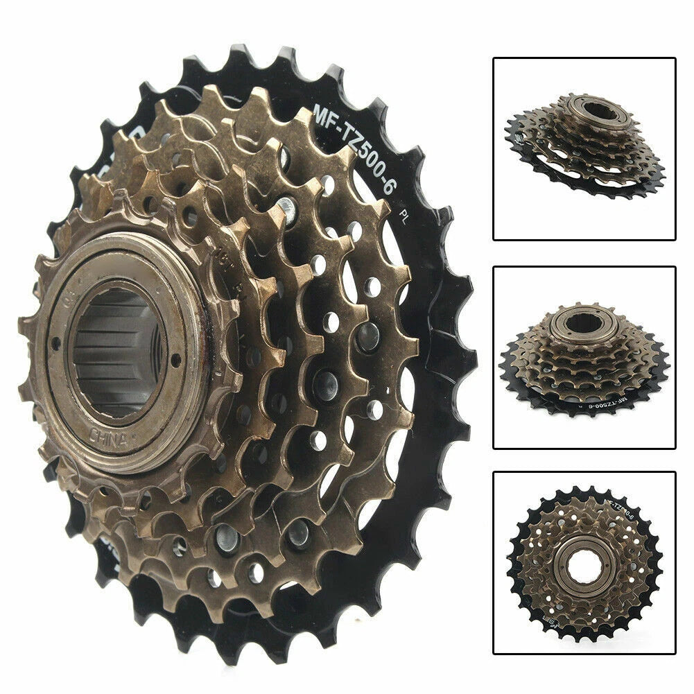 Shimano MF-TZ500 6-Speed Freewheel for Shimano Bikes
