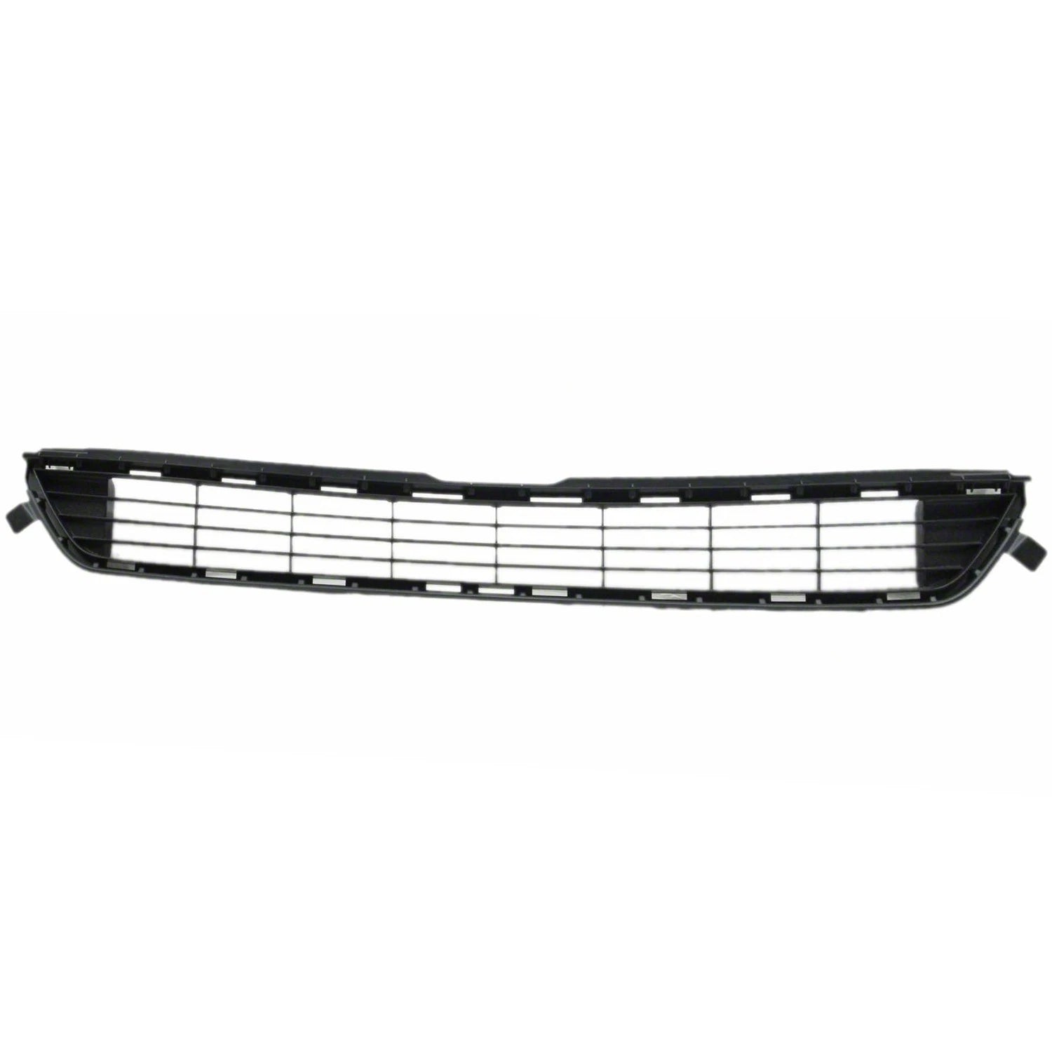 Replacement Front Bumper Cover Grille for Gray Matte Polypropylene Ford F150 (2009–2014)