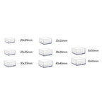 Set of 12 Rubber Chair Leg Protectors for Multi Size Tables