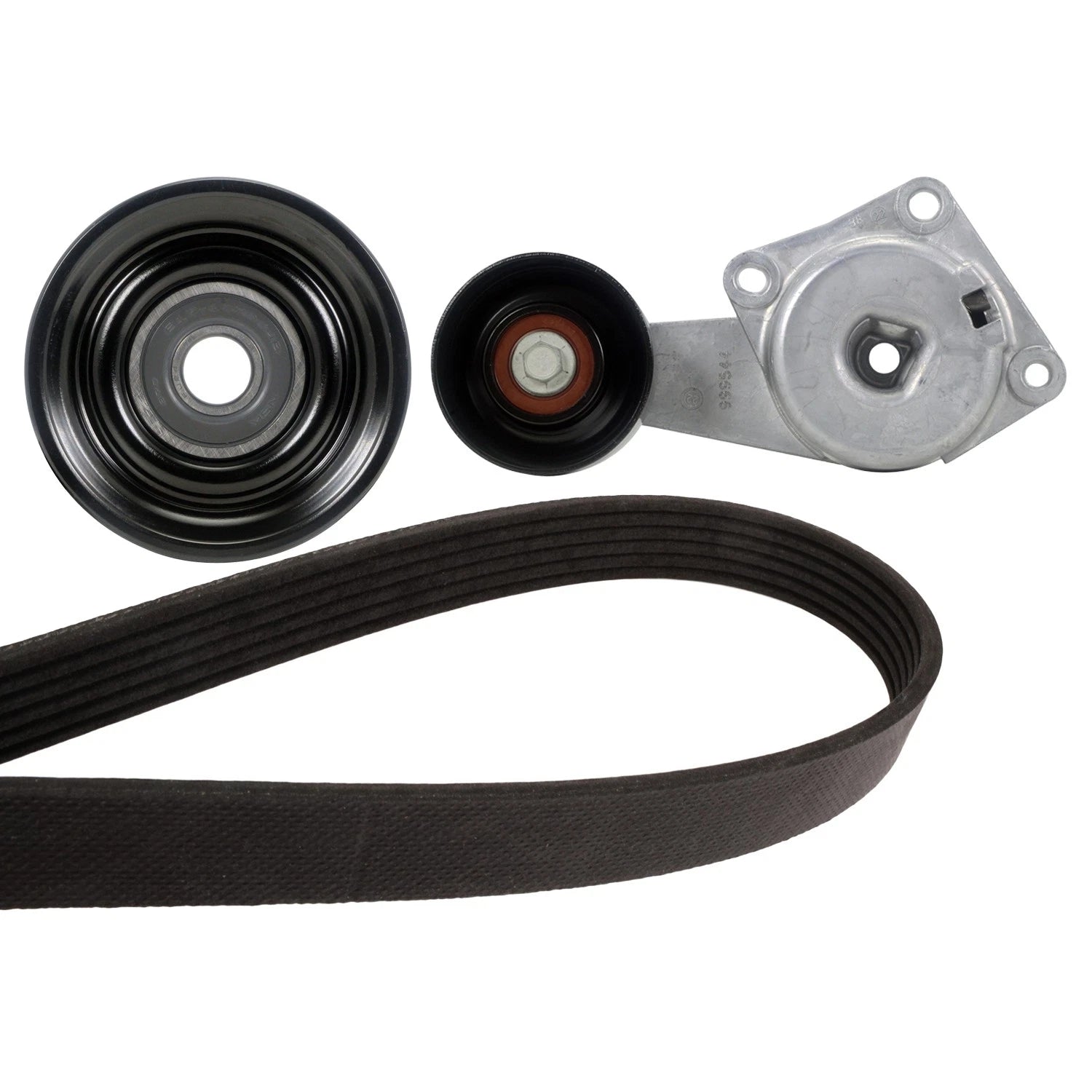 Drive Belt Idler Pulley Tensioner Kit for Ford Expedition F-250 Mustang (1997–2021)