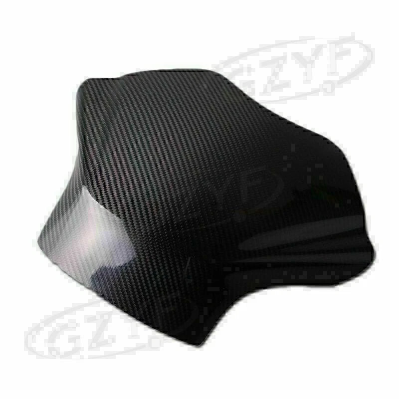 Rear Fuel Gas Tank Cover Protector Carbon Fiber for Yamaha YZF R6 (2008–2015)