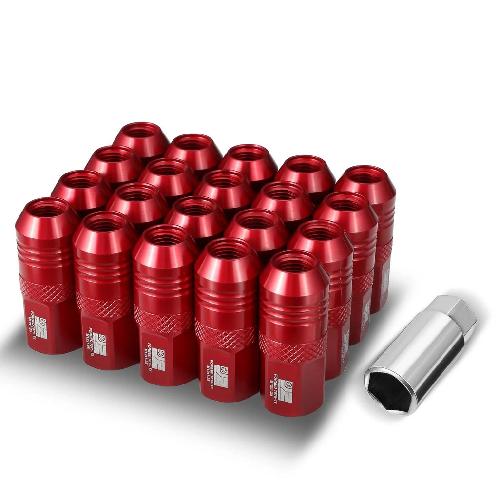 Set of 20 Open End Lug Nuts M12 X1.25 21mm OD for J2 Engineering