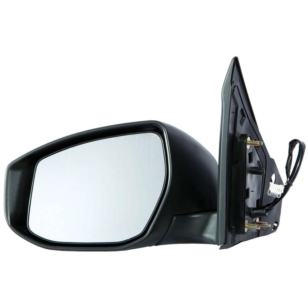 Replacement Ready to Paint Driver Power Door Mirror w/o Heated Glass w/o Signal