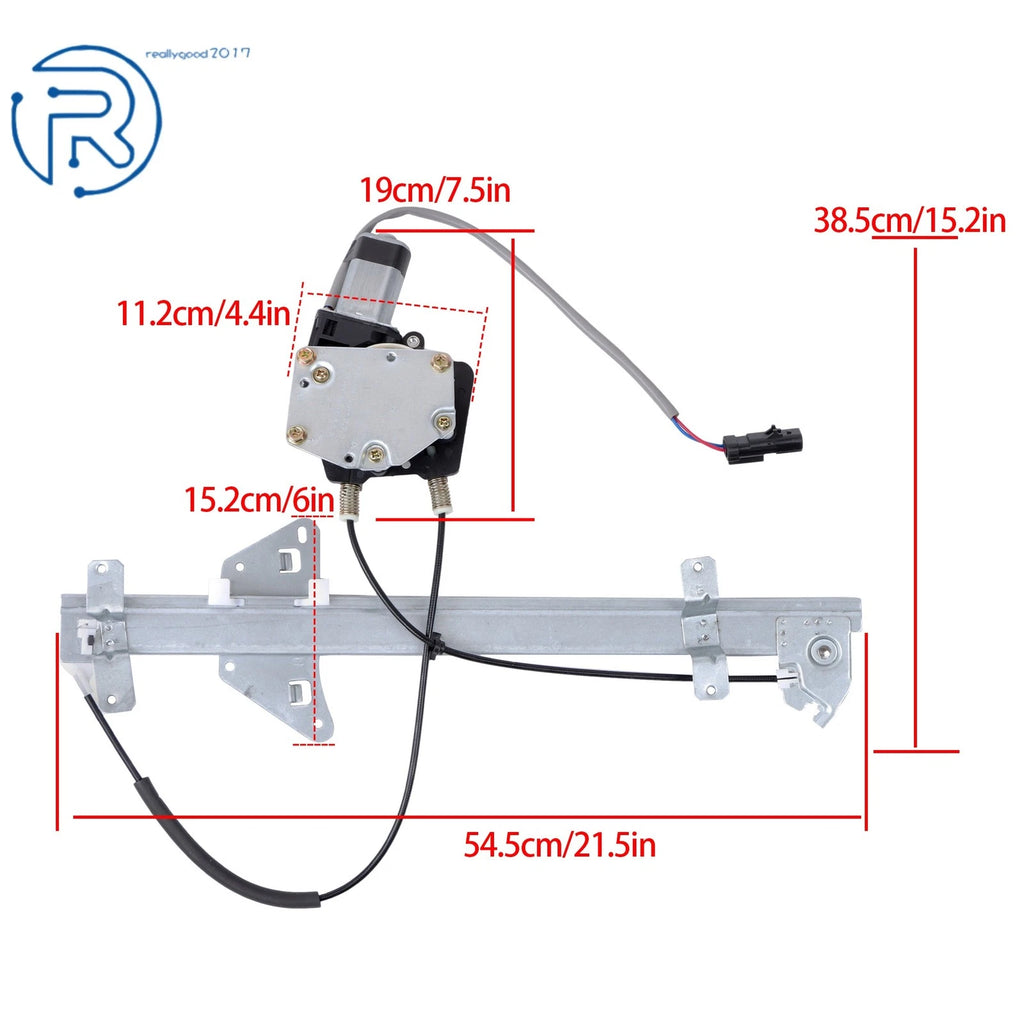 Electric Window Actuator Assembly for Dodge Durango (1998-2003) Front Right