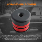 Silicone Body Mount Bushings Kit for Ford Super Duty F250/F350 (2008–2016)