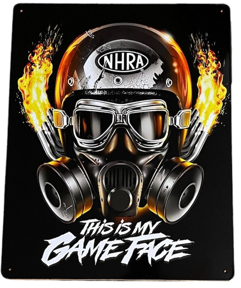 Metal Sign for Garage or Mancave (NHRA Drag Racing)