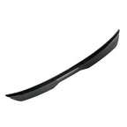 Universal Rear Roof Lip Spoiler Wing for Hatchback SUV MPV Carbon Fiber Look