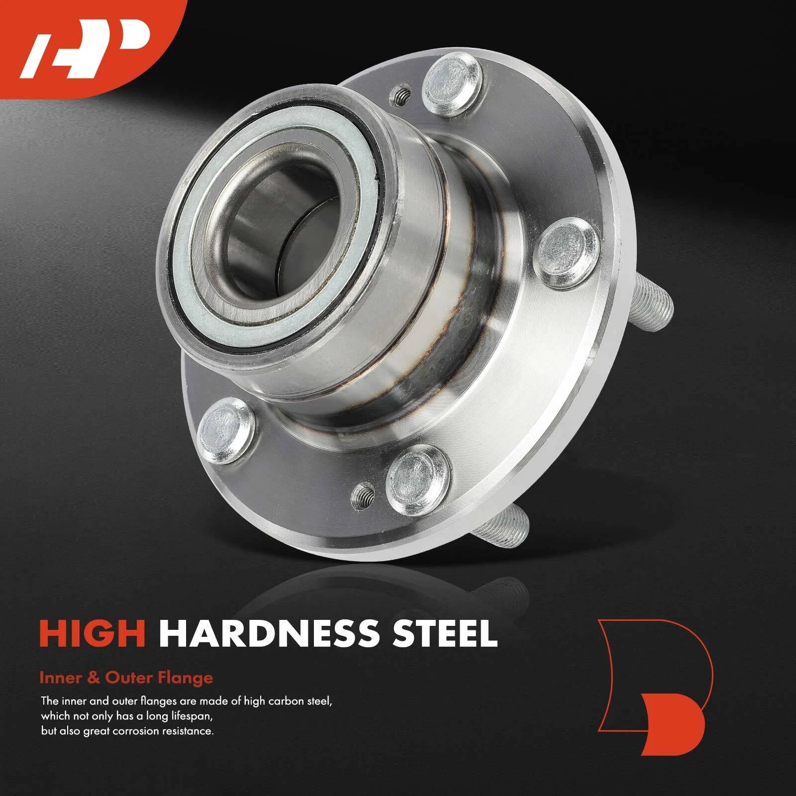 2X Rear Wheel Hub & Bearing Assembly for Mitsubishi 3000GT (1991–1999)