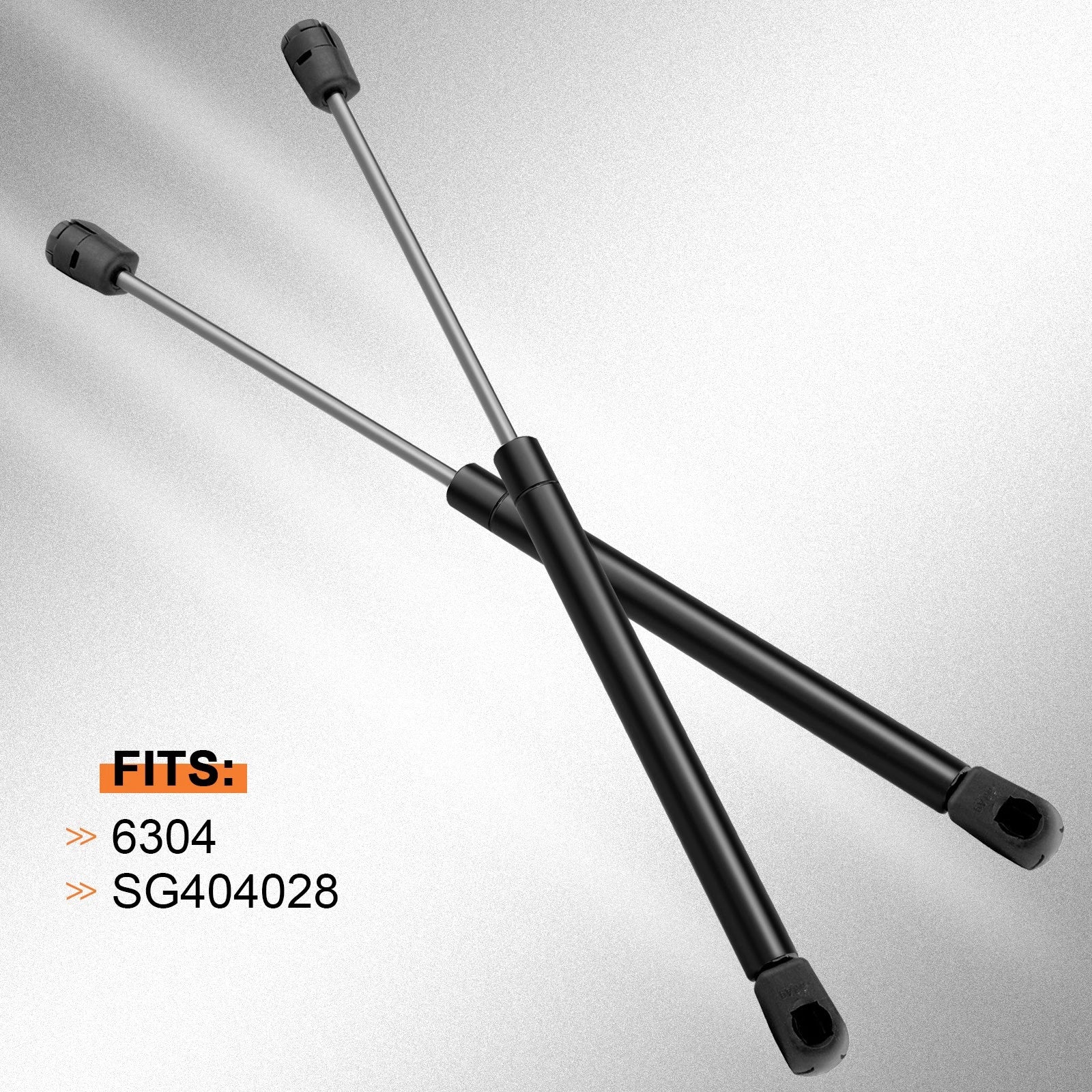 2X Front Hood Lift Support Shocks for Jeep Grand Cherokee (2005–2010)
