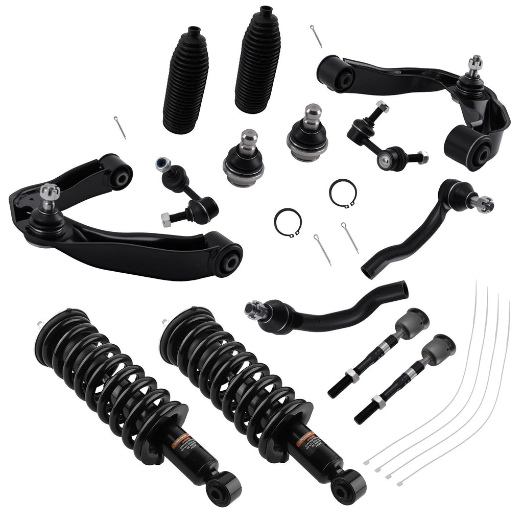 14x Front Struts w/Control Arms Sway Bars Kit for Nissan Pathfinder Xterra (2005–2012)