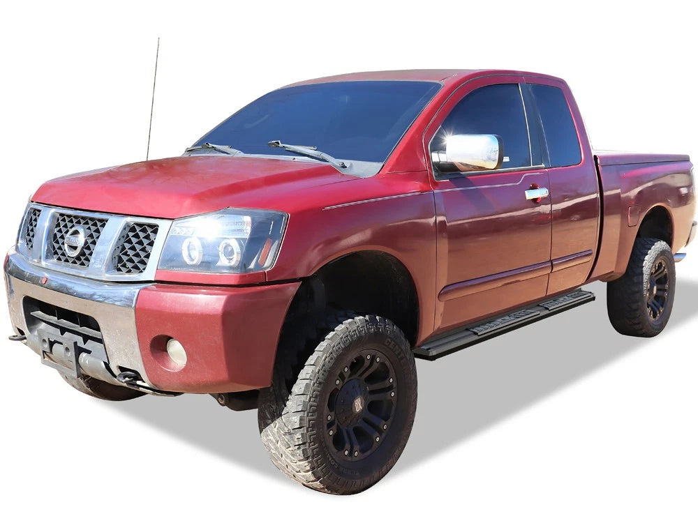 Nerf Bars for Nissan Titan King Cab (2004-2024) - Black
