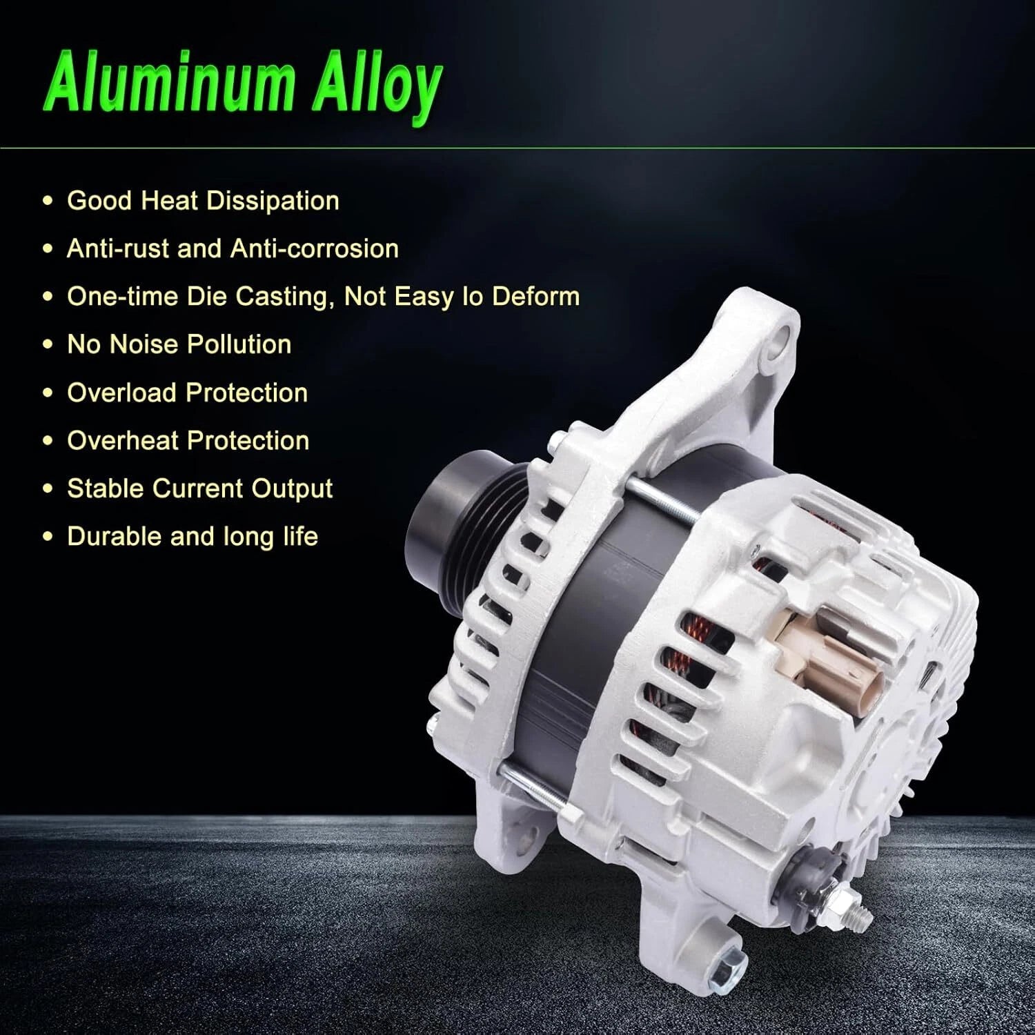 Alternator 160A for Dodge Journey 2.4L (2009–2020) 4801490AA A2TX0281 11440N