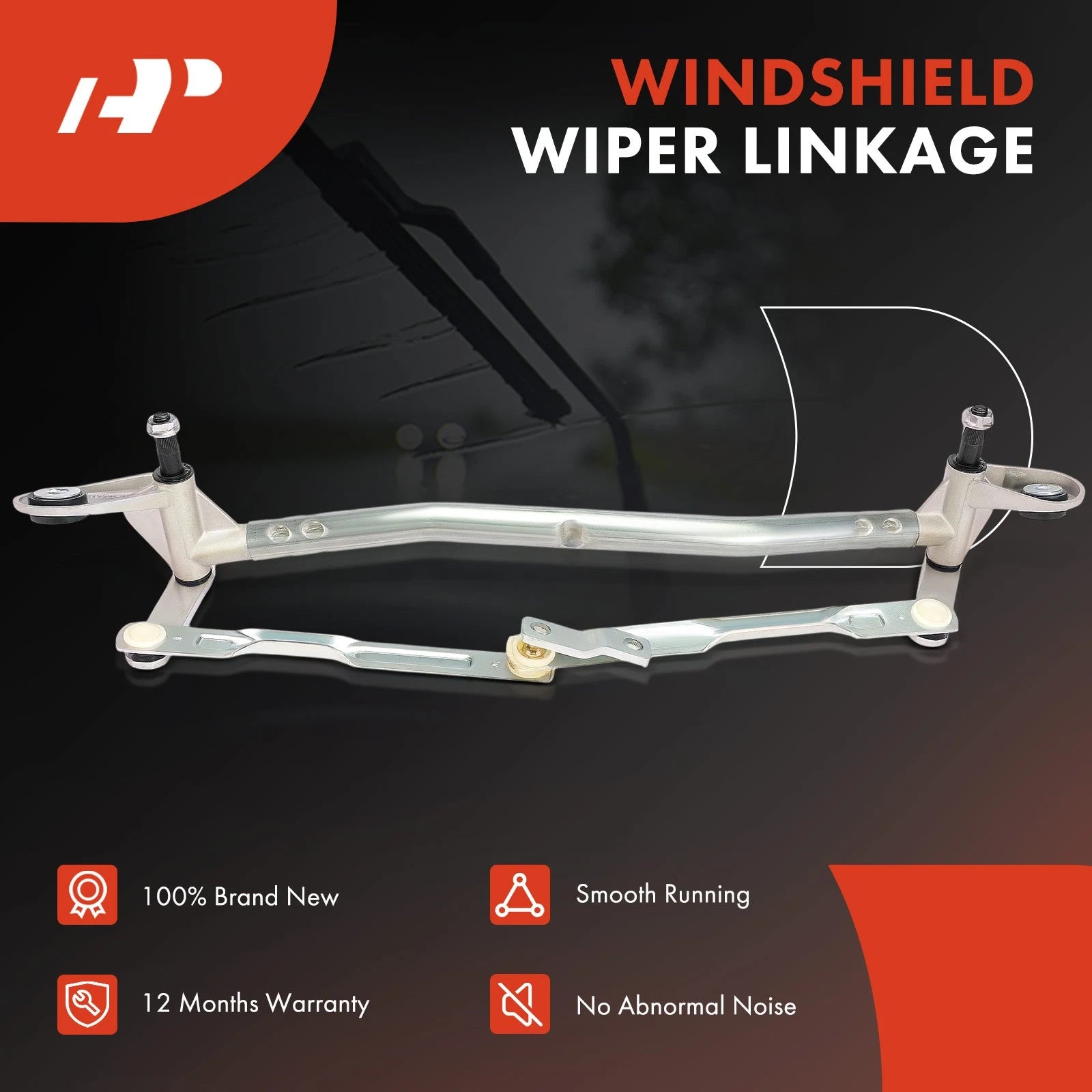 Front Wiper Linkage for Chevy Cobalt, Pontiac G5 (2005-2010)