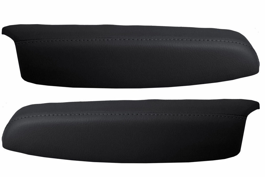 Set of 2 Armrest Door Panel Covers for Nissan Murano (2008–2014) Leather Black