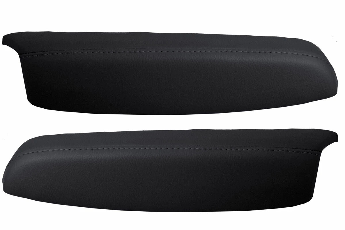 Set of 2 Armrest Door Panel Covers for Nissan Murano (2008–2014) Leather Black
