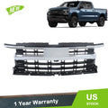 Front Center Mesh Grille for Chevy Silverado 1500 (2022–2024)