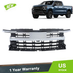 Front Center Mesh Grille for Chevy Silverado 1500 (2022–2024)