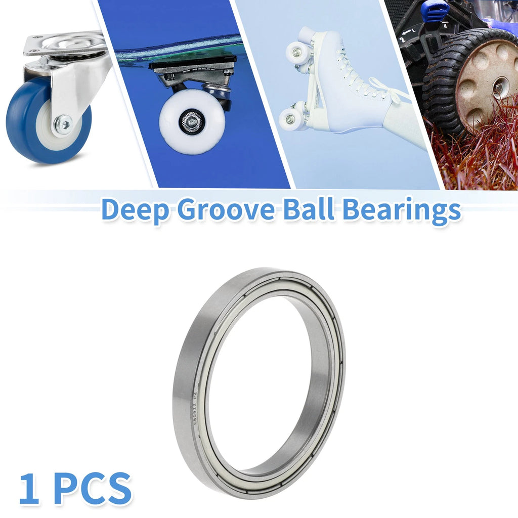 1 Pc 6809ZZ Deep Groove Ball Bearing for Scooter Skateboard (P4 45x58x7mm)