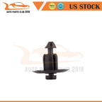50Pcs Nylon Black Fender Bumper Fasteners Clips #WX68DX9-AA for Dodge