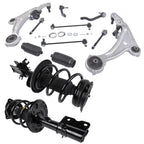 Set of 12 Front Struts with Spring & Control Arms for Nissan Altima (2007–2013)