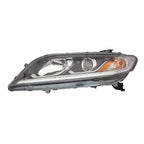 Replacement Driver Side Halogen Headlight Assembly w/LED Daytime Running Lamp