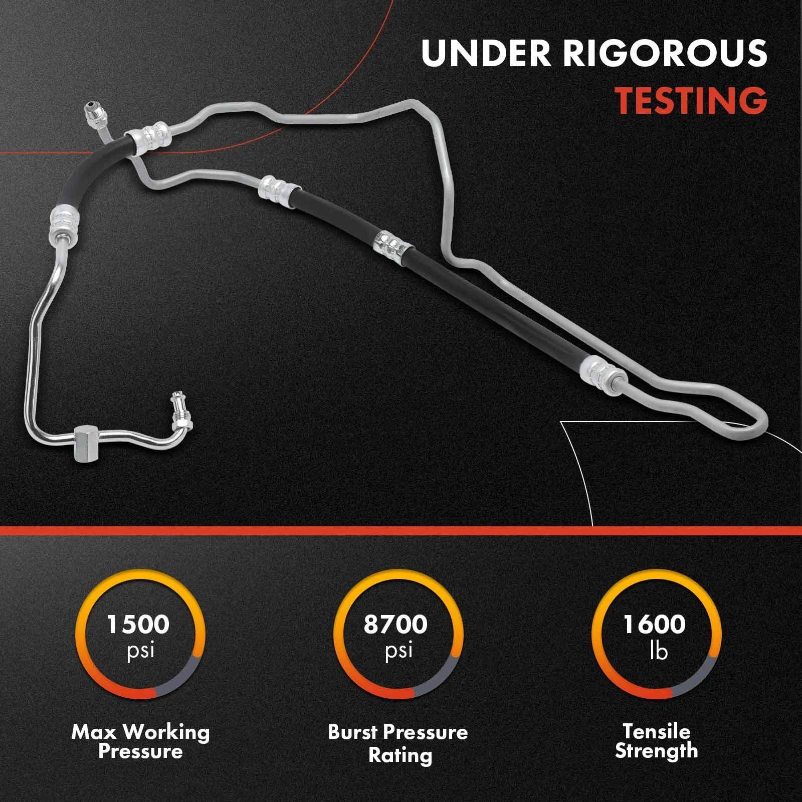 Power Steering Pressure Line Hose for Ford Thunderbird (2002)
