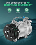 A/C Compressor for Chevy GMC Trucks (1996–2000) 1136519