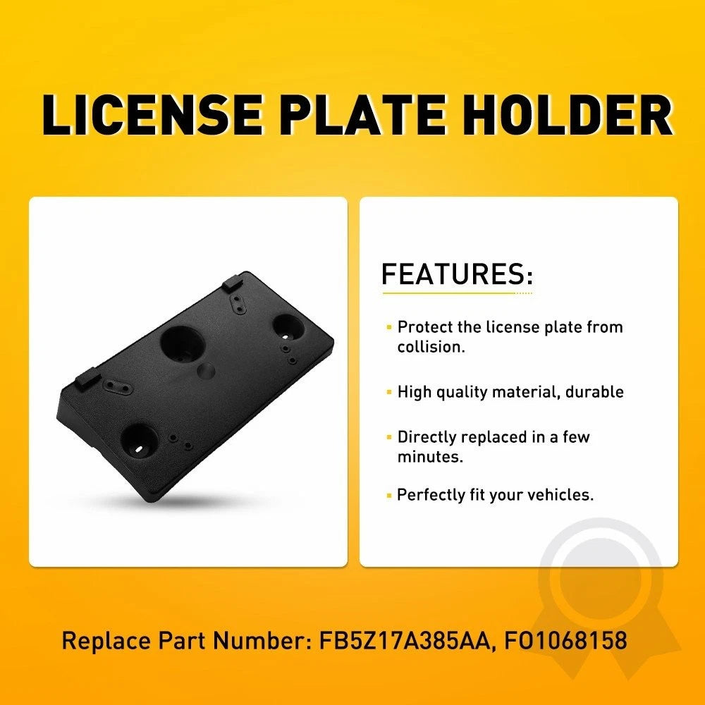 Front License Plate Bracket for Ford Explorer (2016–2017) FB5Z17A385AA FO1068158
