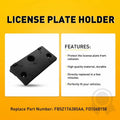 Front License Plate Bracket for Ford Explorer (2016–2017) FB5Z17A385AA FO1068158