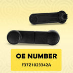 2 Inside Manual Window Crank Handles Black for Ford Ranger F150 (1993–2011)