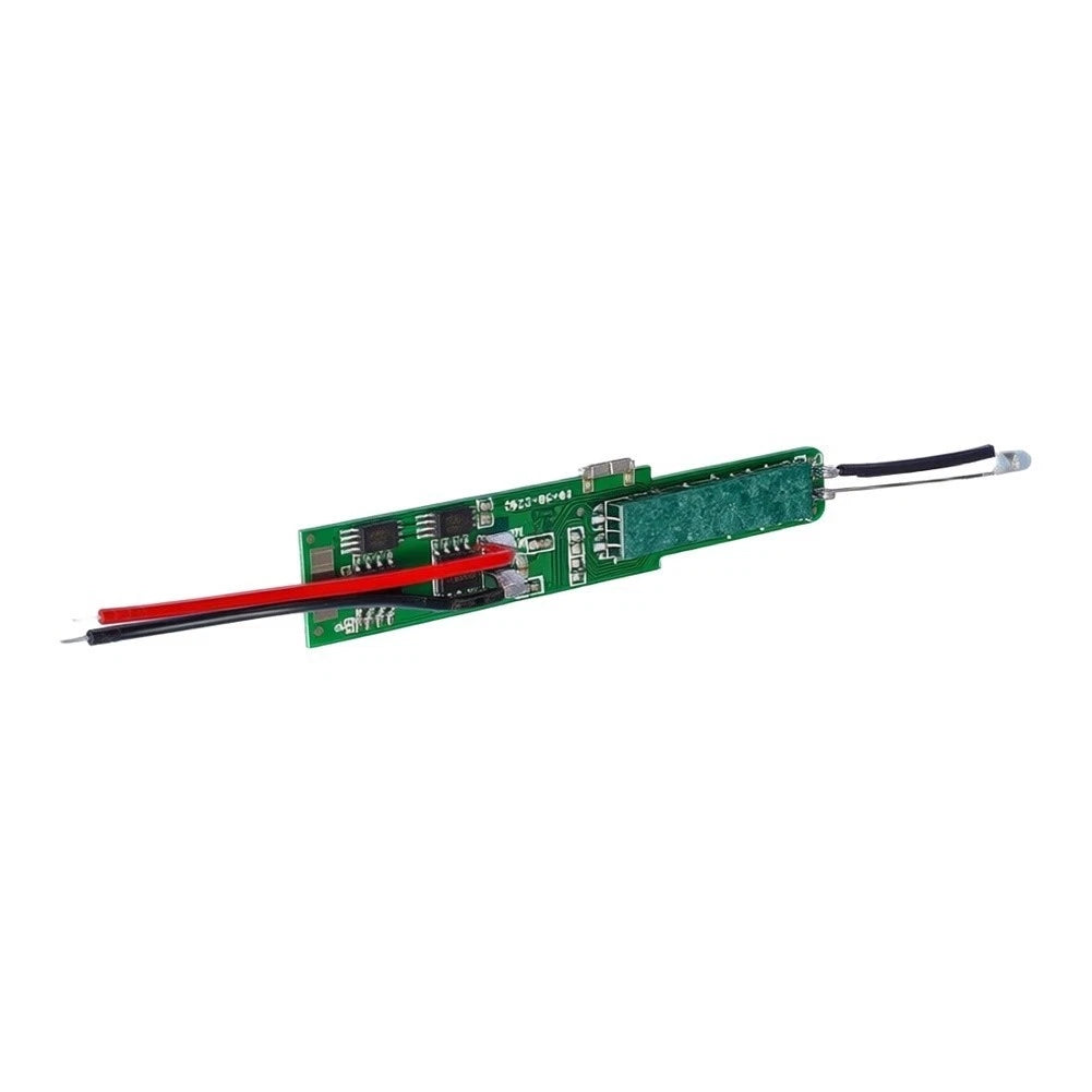 Rechargeable Screwdriver Controller Board with LED for Universal Use (130mm x 10mm x 3mm)