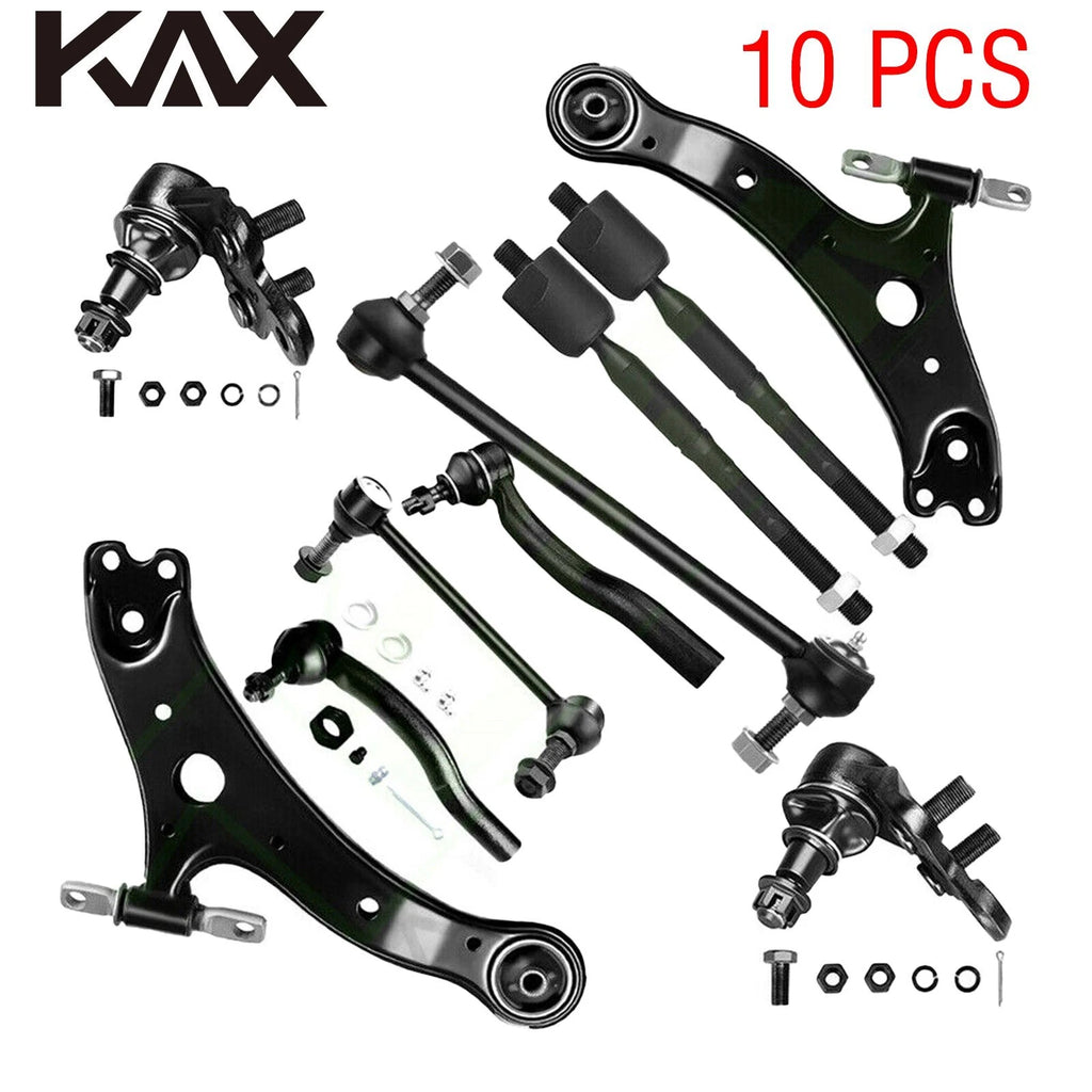 10x Front Lower Control Arm Suspension Kit for 02–03 Toyota Camry ES300