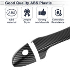 Door Handle Cover Trim for Toyota Corolla (Carbon Fiber Black)