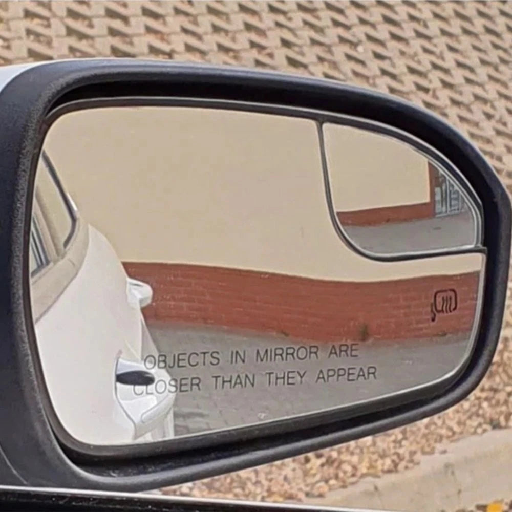 Heated Right Passenger Side Door Wing Mirror Glass for Ford Fusion (2013)