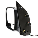 Set of 2 Black Power Manual Mirrors for Ford Econoline (2003-2014)