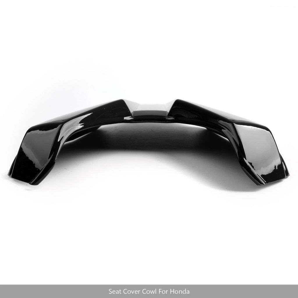 Rear Seat Passenger Cover Cowl for Honda CB500F CBR500R (2016–2024) Black