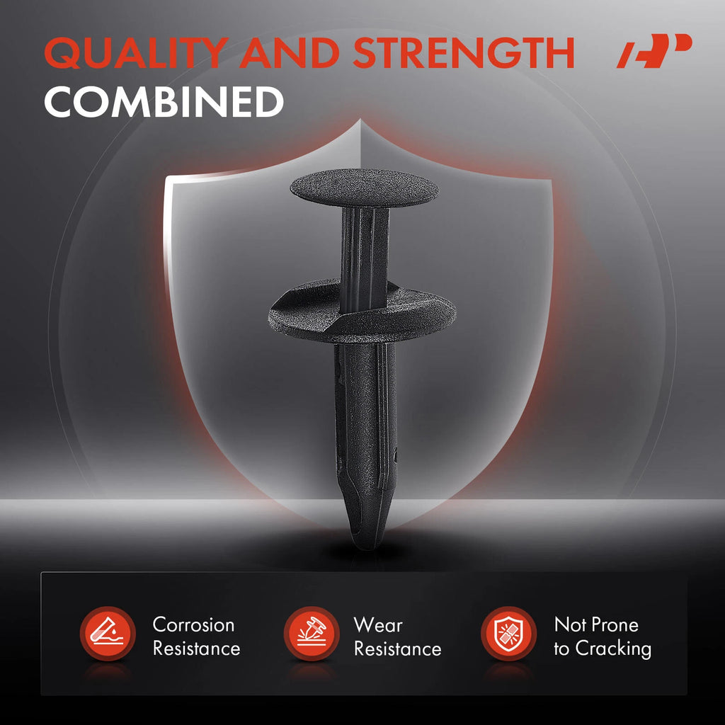 20Pcs 7mm Fascia Retainer Fastener for Ford