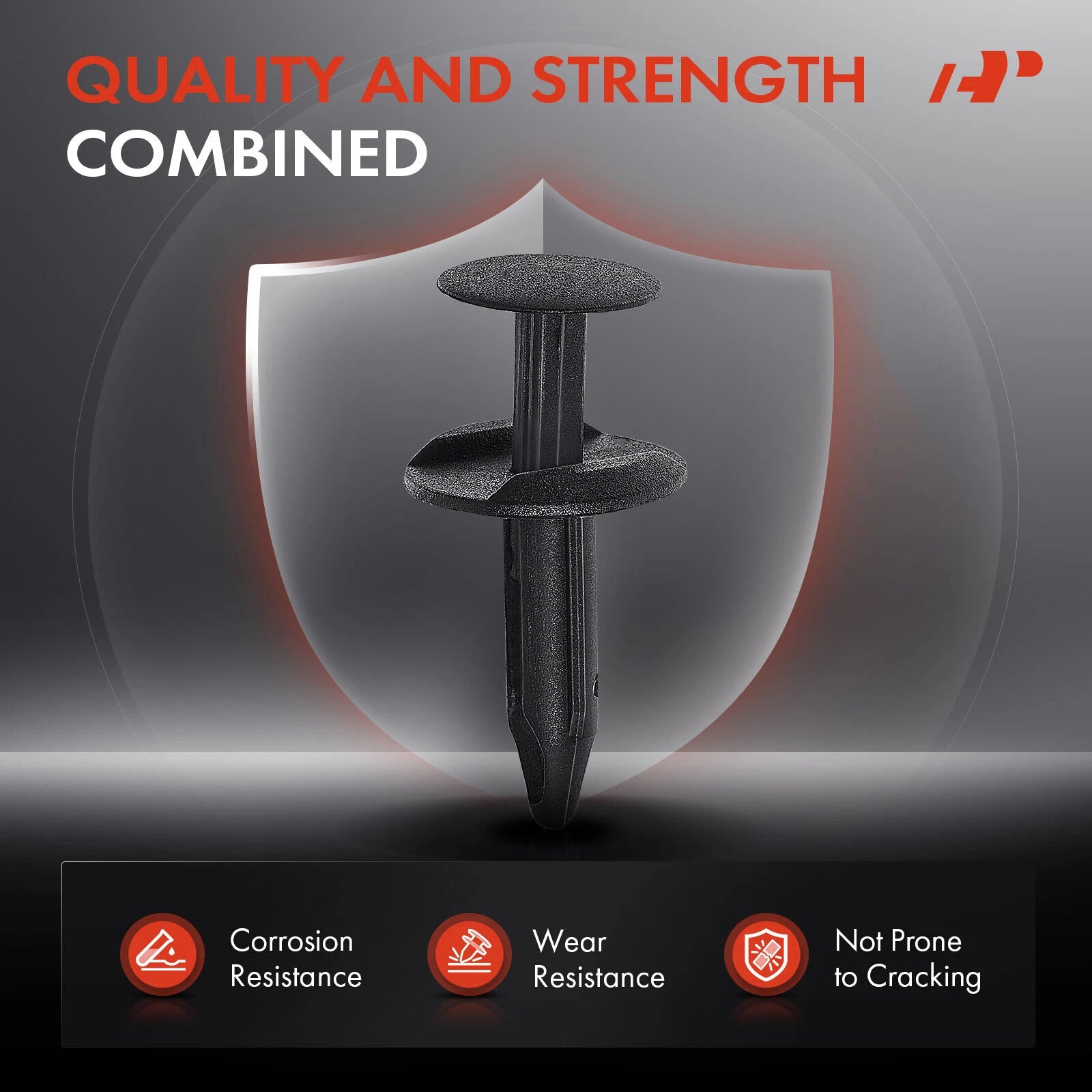 20Pcs 7mm Fascia Retainer Fastener for Ford